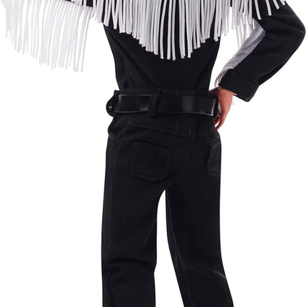 Barbie The Movie Collectible Ken Doll Wearing Black and White Western Outfit (Exclusive)