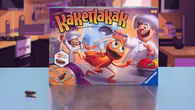 Ravensburger Bugs in The Kitchen 2024 - Enthralling Family Board Game | Ideal for Kids and Adults Aged 5 and Up | Offers Great Replay Value | Designed for 2-4 Players