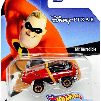 Disney Hot Wheels Mr. Incredible Character Car, Series 6, 1:64 Scale