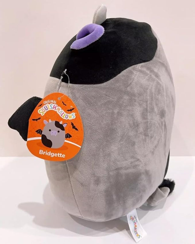 Squishmallows 2024 Halloween 8" Wolf Cow Reaper Clown Mini Plush Dolls (Bridgette)
