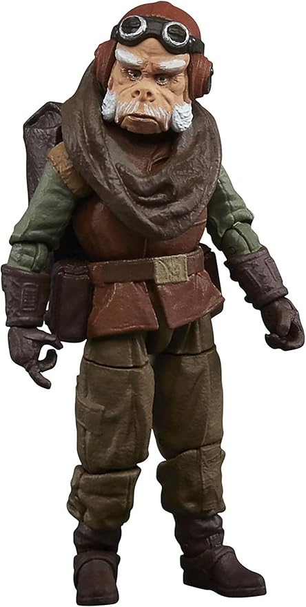 STAR WARS The Vintage Collection Kuiil Toy, 3.75-Inch-Scale The Mandalorian Action Figure, Classic Toys for Kids Ages 4 and Up,F4466
