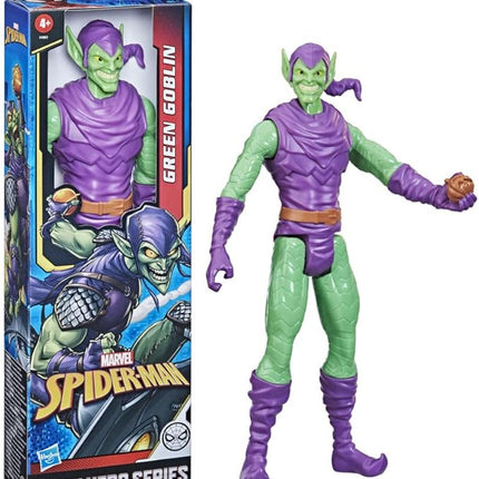 Marvel Titan Hero Series Green Goblin Toy 12-Inch-Scale Collectible Action Figure, Kids Ages 4 and Up