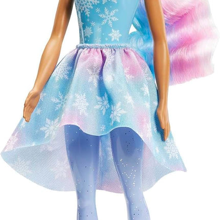 Barbie Color Reveal Advent Calendar, 1 Color Reveal Doll & 3 Pets, Clothes, Accessories & 2 Hair Extensions, 25 Surprises, for Kids