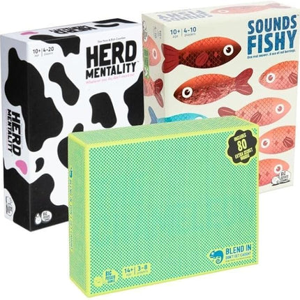 Big Potato Animal Party Bundle - Hilarious Board Games for Family Games Night, or with Friends Too For 8 Players