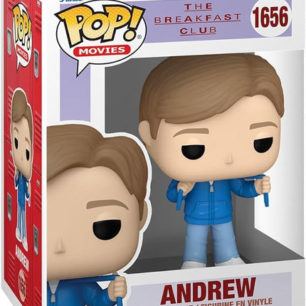Funko Pop Movies: The Breakfast Club - Andrew Clark - Collectable Vinyl Figure - Gift Idea - Official Merchandise - Toys for Kids & Adults - Comedy Fans - Model Figure for Collectors and Display