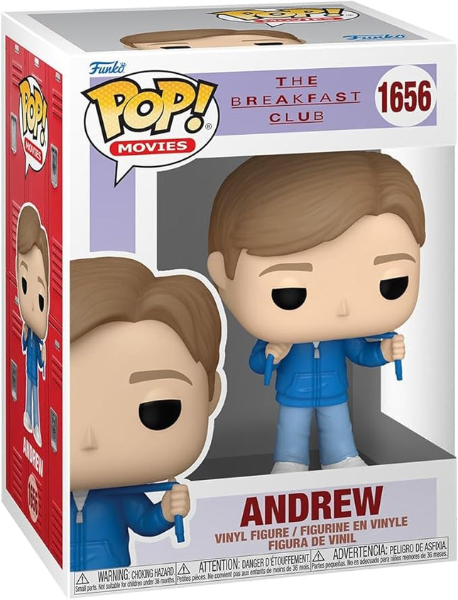Funko Pop Movies: The Breakfast Club - Andrew Clark - Collectable Vinyl Figure - Gift Idea - Official Merchandise - Toys for Kids & Adults - Comedy Fans - Model Figure for Collectors and Display