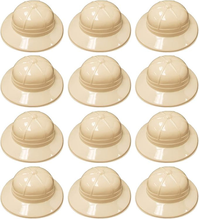 Super Z Outlet Safari Party Hats Plastic Jungle Theme Animals Explorer Pith Halloween Costume Toy for Kids