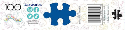 Buffalo Games - Squishmallows - Sweet Squishmallow Collage - 100 Piece Jigsaw Puzzle for Families -Challenging Puzzle Perfect for Game Nights - Finished Size is 15.00 x 11.00