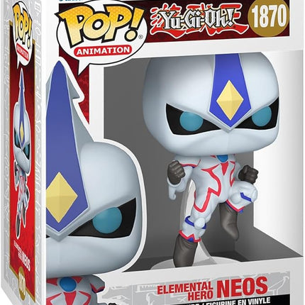 Funko Pop Animation: Yu-Gi-Oh- E-Hero Neos - Collectable Vinyl Figure - Gift Idea - Official Merchandise - Toys for Kids & Adults - Anime Fans - Model Figure for Collectors and Display