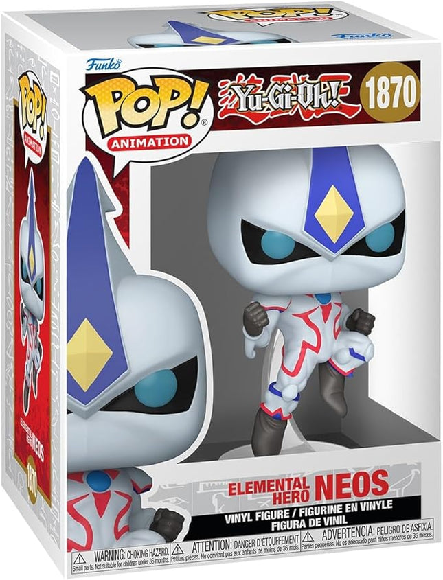Funko Pop Animation: Yu-Gi-Oh- E-Hero Neos - Collectable Vinyl Figure - Gift Idea - Official Merchandise - Toys for Kids & Adults - Anime Fans - Model Figure for Collectors and Display