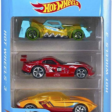 Hot Wheels K5904 Hot Wheels Basic Car Assortment 3 Pack