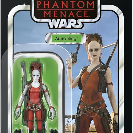 STAR WARS The Vintage Collection Aurra Sing, The Phantom Menace 3.75 Inch Collectible Action Figure