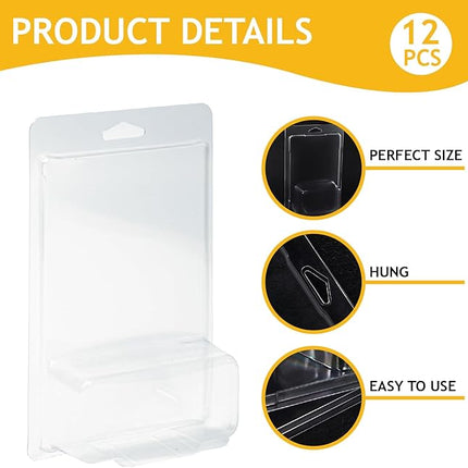 12 Pack for Hot Wheels. & Matchbox. Enhance Your Display and Storage Experience with Protector Cases, 6.5" x 4.25 (12)