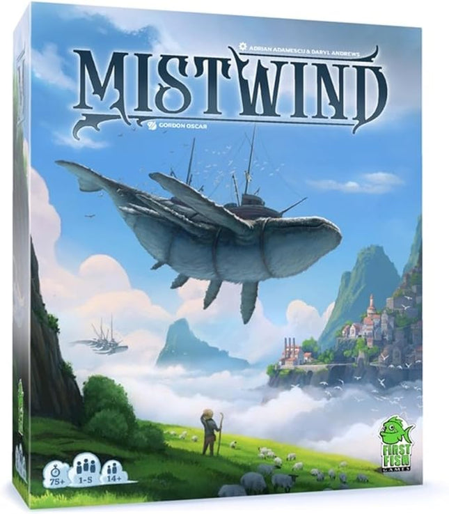Mistwind Base Game - First Fish Games - 1 to 5 Players -