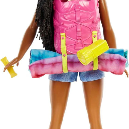 Barbie Doll and Accessories, It Takes Two “Brooklyn” Camping Doll with Pet Puppy and 10+ Accessories