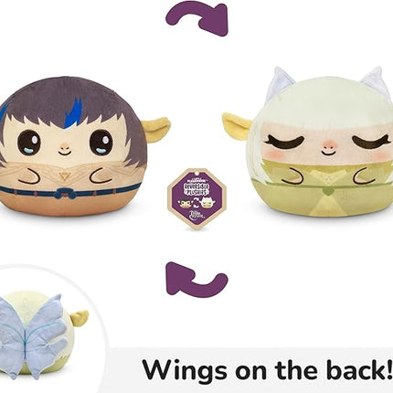 TeeTurtle Jim Henson's The Dark Crystal Jen and Kira Reversible 6" Plushie - Cute Kawaii Soft Stuffed Animal