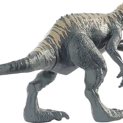 Jurassic World Toys Wild Pack Herrerasaurus Carnivore Dinosaur Action Figure Toy with Movable Joints, Realistic Sculpting & Attack Feature, Kids Gift Ages 3 Years & Older