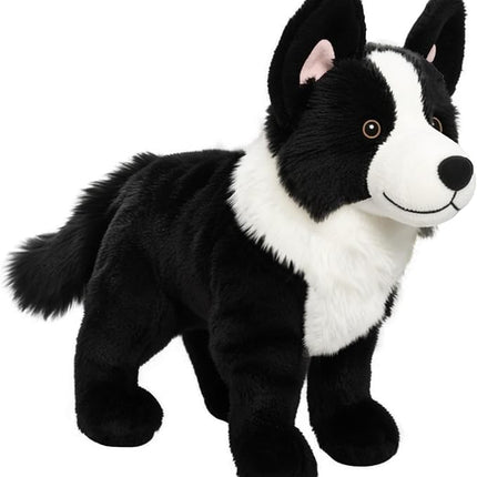Border Collie Stuffed Animal – Cute Border Collie Plush Toy for Kids & Adults – Birthday Surprise Present & Room Decor –A Cuddly Companion for Everyday hugs and Bedtime
