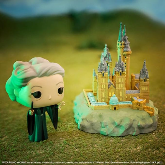Funko Pop Town: Harry Potter: Chamber of Secrets 20th Anniversary - Minerva McGonagall with Hogwarts - Collectable Vinyl Figure - Gift Idea - Official Merchandise - Toys for Kids & Adults