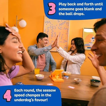 Big Potato Tilt ’n’ Shout – Fast-Paced Family Board Game for Adults & Kids | Shout Out Trivia Party Game with Categories & Bonus Content | New Board Games 2025