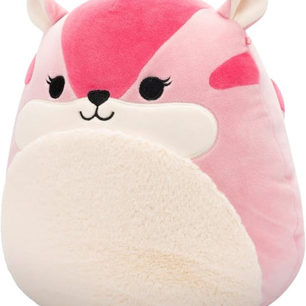 Squishmallows Original 12-Inch Dianalee Pink Chipmunk - Official Jazwares Plush (Medium-Sized)