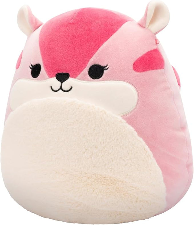 Squishmallows Original 12-Inch Dianalee Pink Chipmunk - Official Jazwares Plush (Medium-Sized)