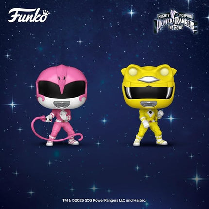 Funko Pop! Movies: Mighty Morphin Power Rangers: The Movie - Yellow Ranger - Power Rangers Movie - Collectable Vinyl Figure - Gift Idea - Official Merchandise - Toys for Kids & Adults - Movies Fans