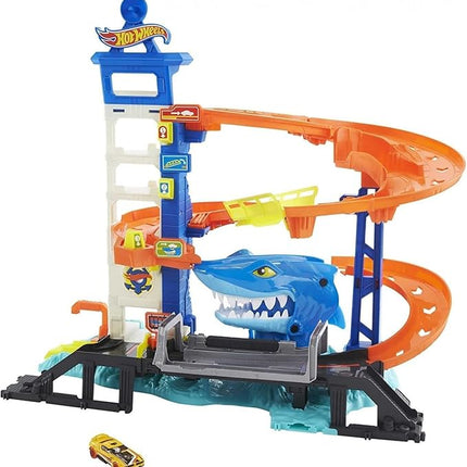 Hot Wheels Attacking Shark Escape Playset