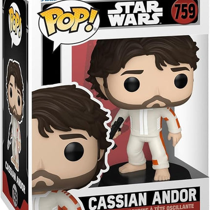 Funko Pop Star Wars: Andor - Cassian Andor - Collectable Vinyl Figure - Gift Idea - Official Merchandise - Toys for Kids & Adults - Sci-Fi Fans - Model Figure for Collectors and Display