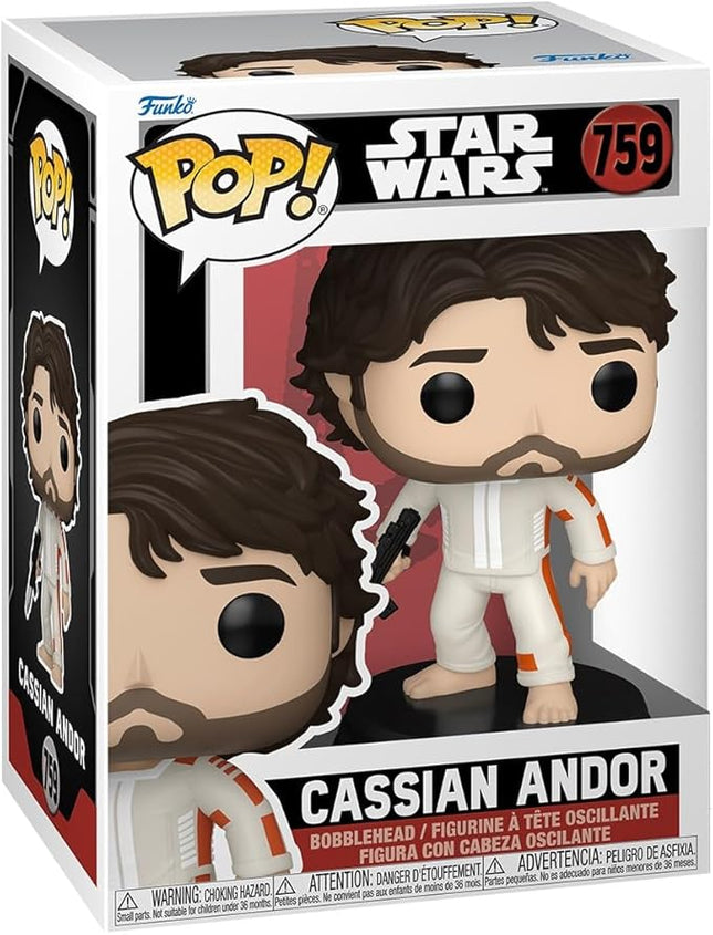 Funko Pop Star Wars: Andor - Cassian Andor - Collectable Vinyl Figure - Gift Idea - Official Merchandise - Toys for Kids & Adults - Sci-Fi Fans - Model Figure for Collectors and Display