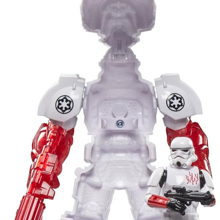 STAR WARS Epic World of Action Stormtrooper Mech Force Suit, 6.5-Inch Mech Suit & 4-Inch Action Figure, Toys for Boys & Girls Ages 4+