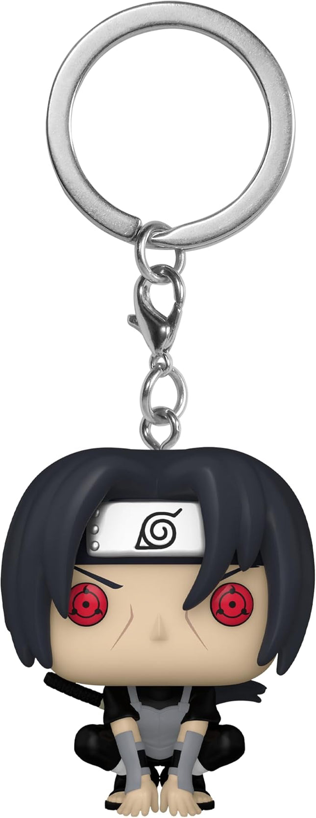 Funko POP! Keychain: Naruto - Itachi Uchiha - (Moonlit) Novelty Keyring - Collectable Mini Figure - Stocking Filler - Gift Idea - Official Merchandise - Anime Fans - Backpack Decor