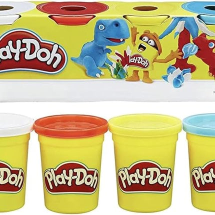 Play-Doh Tubs, Assorted, 25.4 x 6.3 x 7.1 Centimeters