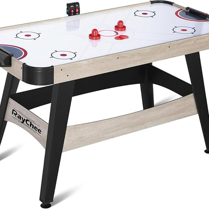 Air Hockey Table, Indoor Powered Air Hockey Game Table w/2 Pucks, 2 Pushers, Stronger Motor & Digital LED Scoreboard for Adults and Kids, Home Game Room, Easy Setup
