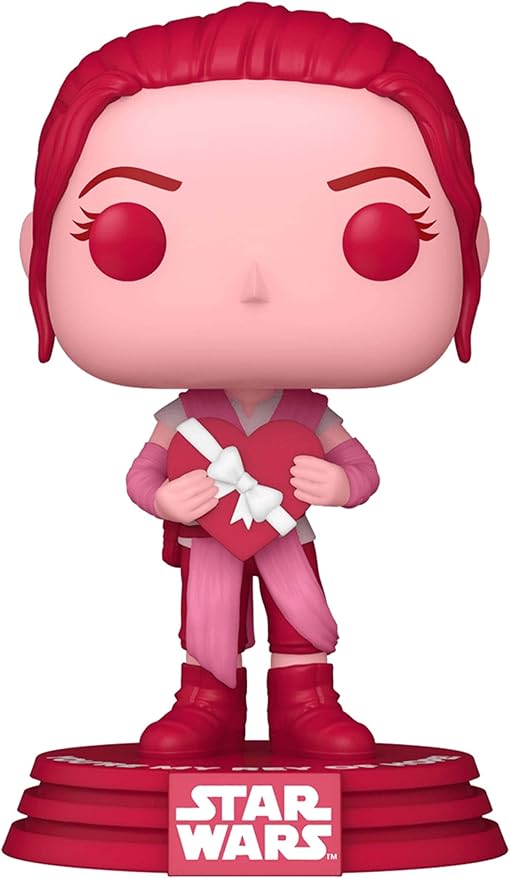 Funko Pop Star Wars: Valentines - Rey - Collectable Vinyl Figure - Gift Idea - Official Merchandise - Toys for Kids & Adults - Sci-Fi Fans - Model Figure for Collectors and Display