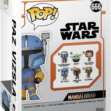 Funko POP! Vinyl: Star Wars: The Mandalorian S9 - Paz Vizsla - Collectable Vinyl Figure - Gift Idea - Official Merchandise - for Kids & Adults - TV Fans - Model Figure for Collectors and Display