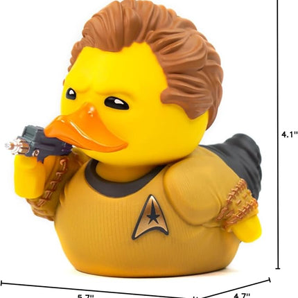 TUBBZ Boxed Edition Captain James Kirk Collectible Vinyl Rubber Duck Figure - Official Star Trek Merchandise - TV, Movies & Video Games