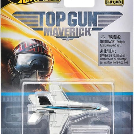 Hot Wheels F/A-18E Super Hornet Airplane Toy, 1:64 Scale, Gray, 3+ Years, Unisex