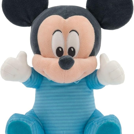 Disney Store Unisex-Children Babies Collection: Mickey Mouse Plush in Swaddle with Detailed Plush Features - Official Soft Toy - Stuffed Animals for Babies - Perfect for Fans & Kids
