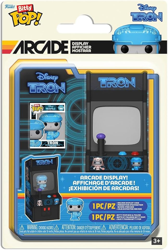 Funko Pop Bitty Arcade: Tron - Collectable Vinyl Figure - Gift Idea - Official Merchandise - Toys for Kids & Adults - Video Games Fans - Model Figure for Collectors