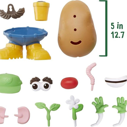 Mr Potato Head Goes Green Toy for Kids Ages 3 and Up, Made with Plant-Based Plastic and FSC-Certified Paper Packaging (Amazon Exclusive)