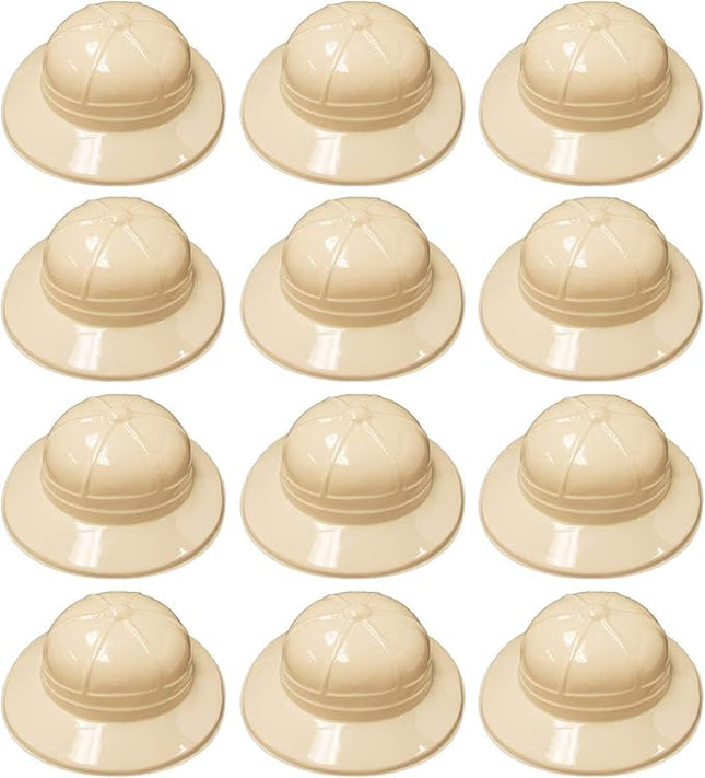 Super Z Outlet Safari Party Hats Plastic Jungle Theme Animals Explorer Pith Halloween Costume Toy for Kids