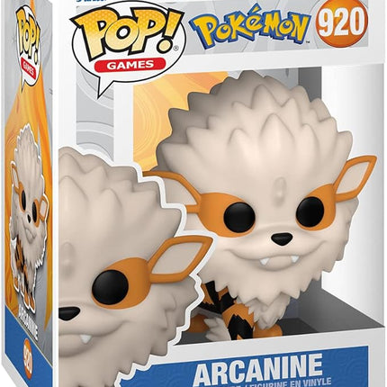 Funko Pop Games: Pokemon - Arcanine - Collectable Vinyl Figure - Gift Idea - Official Merchandise - Toys for Kids & Adults - Video Games Fans - Model Figure for Collectors and Display