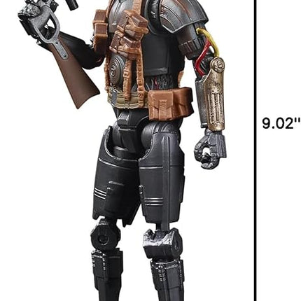 STAR WARS The Black Series Q9-0 (Zero) Toy 6-Inch-Scale The Mandalorian Collectible Figure with Accessories, Toys for Kids Ages 4 and Up,F1868