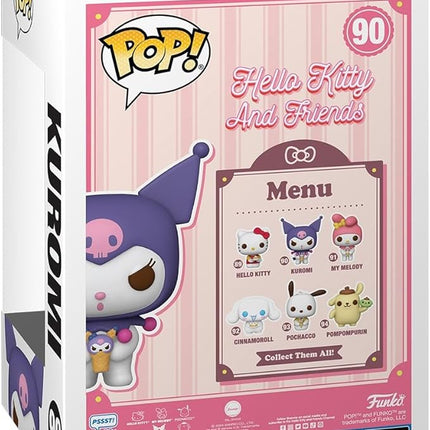 Funko POP! Sanrio: HK - Kuromi - Hello Kitty - Collectable Vinyl Figure - Gift Idea - Official Merchandise - for Kids & Adults - Cartoons Fans - Model Figure for Collectors and Display
