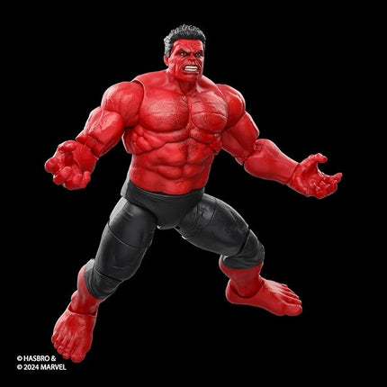 Marvel Legends Series Red Hulk, Captain America: Brave New World Collectible Deluxe 6 Inch Action Figure