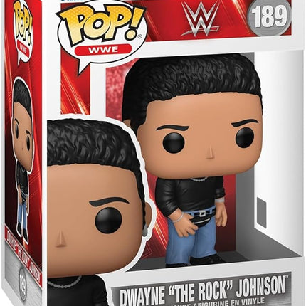 Funko Pop! WWE: Dwayne The Rock Johnson - with Fanny Pack - Collectable Vinyl Figure - Gift Idea - Official Merchandise - Toys for Kids & Adults - Sports Fans