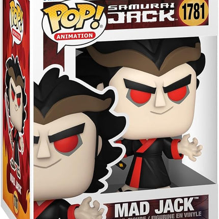 Funko Pop Animation: Samurai Jack - Mad Jack - Collectable Vinyl Figure - Gift Idea - Official Merchandise - Toys for Kids & Adults - Cartoon/Animation Fans - Model Figure for Collectors and Display
