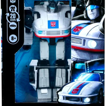 Transformers Toys Studio Series Deluxe Class Transformers: The Movie Autobot Jazz, 4.5-inch Converting Action Figure, Robot Toys, 8+