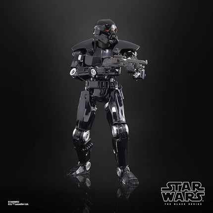 STAR WARS The Black Series Dark Trooper Toy 6-Inch-Scale The Mandalorian Collectible Action Figure, Toys for Kids Ages 4 and Up